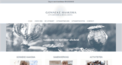 Desktop Screenshot of gonnekehaaksma.nl